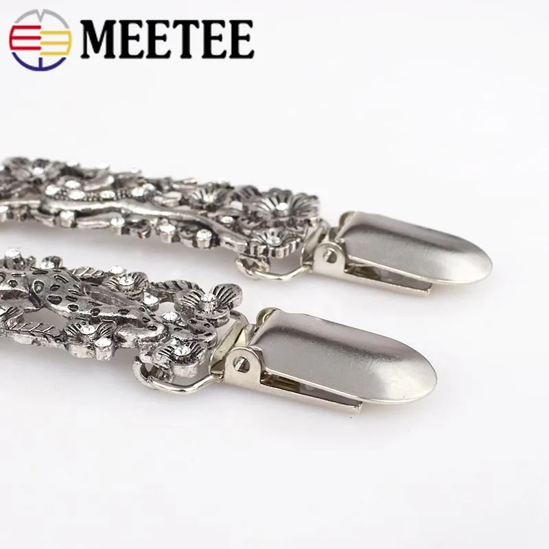 4 шт. античный Серебристый свитер кардиган воротник заколки сделай сам ретро