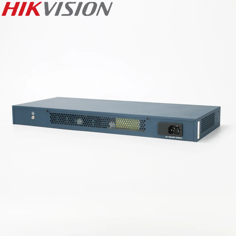Гибкий неуправляемый переключатель Hikvision 24 порта 100/1000 Мбит/с адаптивный