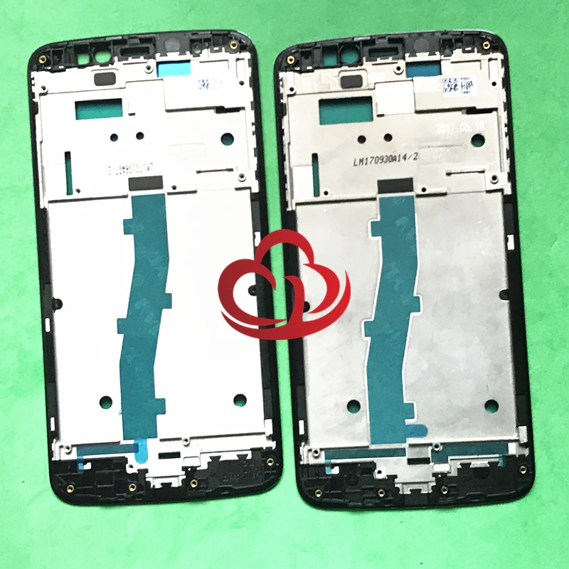 Новый спереди Корпус рамка ЖК-дисплея для Motorola Moto E (4th Gen) E4 XT1762 1763 1766 Лицевая