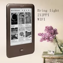Толино блеск для чтения электронных книг WI-FI e чернила для чтения электронных книг 4 Гб e-ink 6 дюймовый сенсорный экран 1024x758 встроенный светильник книги для чтения электронных книг e чернила