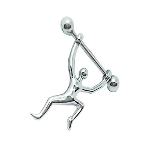 Невесомая штанга для лифтинга защитное кольцо сосков пирсинга украшения тела smt