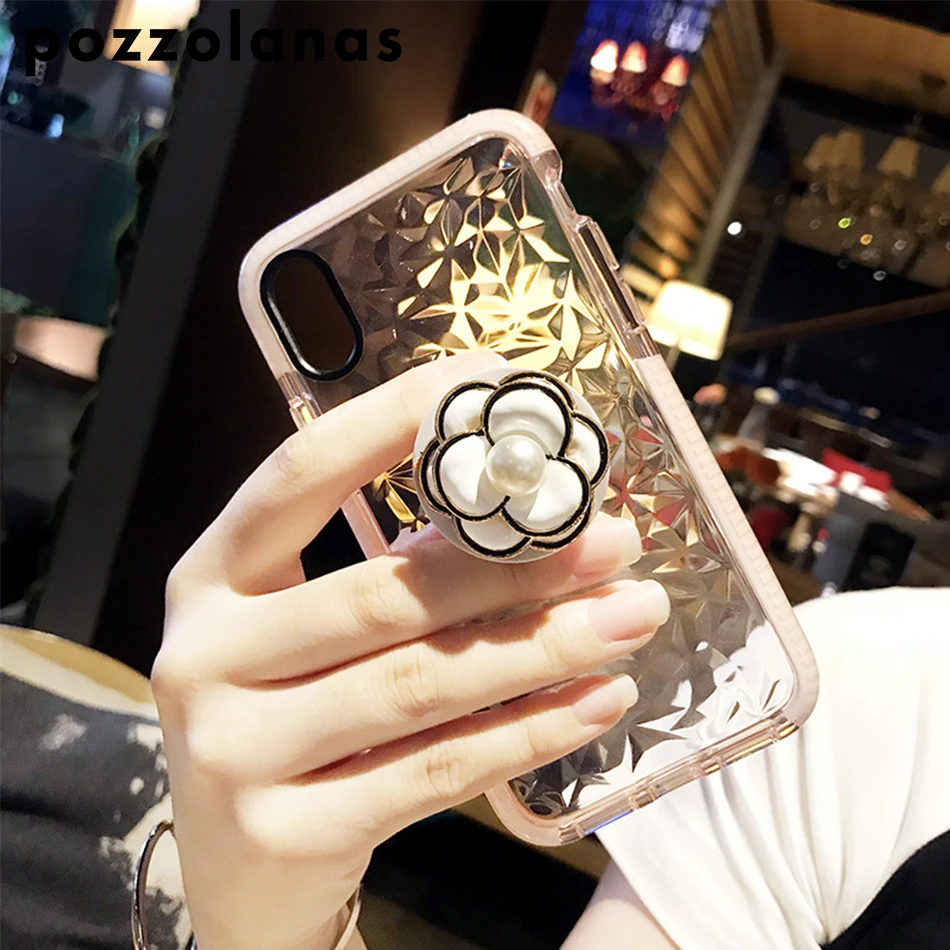 Pozzolanas Saturna держатель для мобильного телефона Подставка смартфона iPhone X 8 7 6 6S Plus 5S
