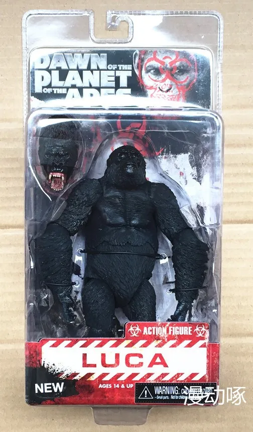 Горячий рассвет планеты обезьян Цезарь лука Коба Sci-Fi фильм NECA Ver.2 фигурка игрушки 18 см Новая коробка