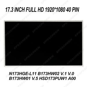 replacement full hd 17 3 screen for dell precision m6700 m6800 inspiron 7720 5737 7737 17r 5720 panel 19201080 40 pin display free global shipping