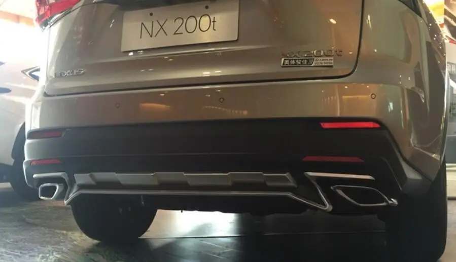 ABS спереди + сзади Защита бампера автомобиля подходит для LEXUS NX200t NX300h NX200 2015 2017 по