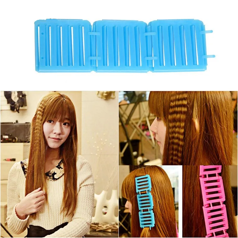 3 сумки Новые Креативные Волшебные заколки для волос Зажимы бигуди Ролики