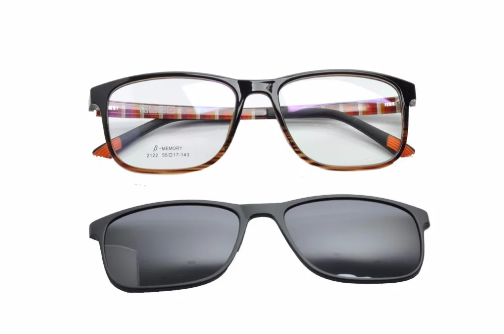 

EV Glasses Frame Sunglasses Clip Magnetic Polarized Myopia Driving Glasses Polarized Sunglasses Clip On Dual Purpose EV1410 NEW