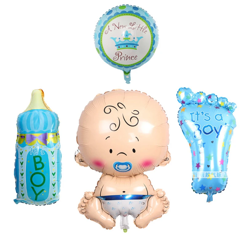 4 шт./компл. мультяшный воздушный шар из фольги для детей и мальчиков девочек на