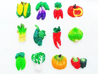 (6 штук в партии) фрукты экологически чистые овощные магнит на холодильник | Дом и