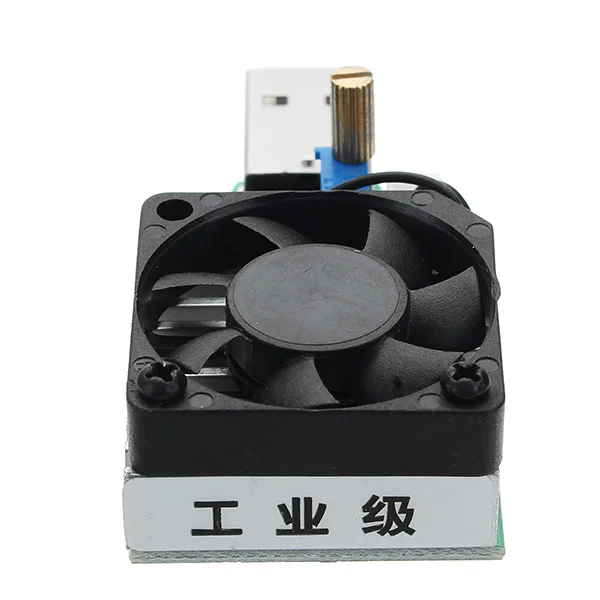 DC3.7-13V 15 Вт Cilvil/Промышленный класс электронный нагрузочный резистор USB интерфейс разрядки батареи тест мощный вентилятор Регулируемый