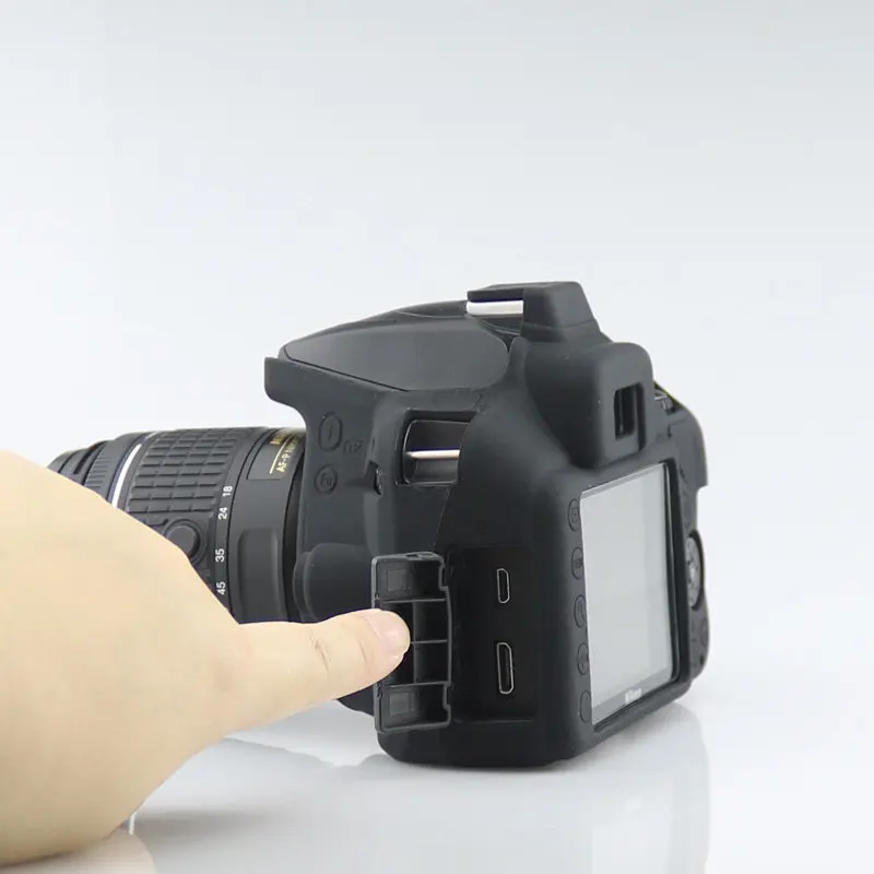 Камера силиконовый чехол Защитный чехол для Nikon Z7 Z6 D3400 D3500 D5300 D5500 D5600 D7100 D7200 D7500 D810 D810A D750 D850 DSLR