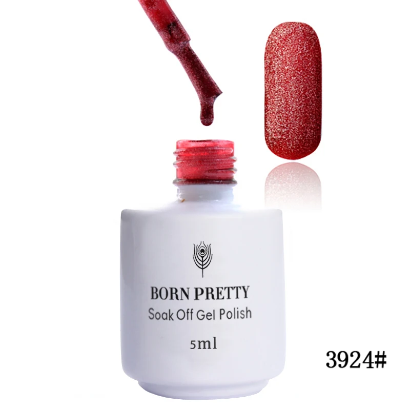 3924 BORN PRETTY 1 бутылка 5 мл матовый отмачивающийся Гель-лак для ногтей маникюр Дизайн ногтей УФ лак Manciure украшение 29 цветов - Цвет: 3924
