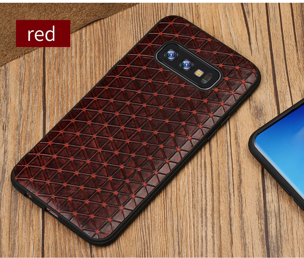 Роскошные Бизнес натуральный кожаный чехол для samsung Galaxy S10 A70 A50 A40 A30 A8 A7 Note10 задняя крышка для S9 S8 S7 s10 плюс S10 E S10 Plus S8 Plus S7 Edge S9 Plus Note 10 9 8 Note 10 Plus A10 A20 A40 A60 J6