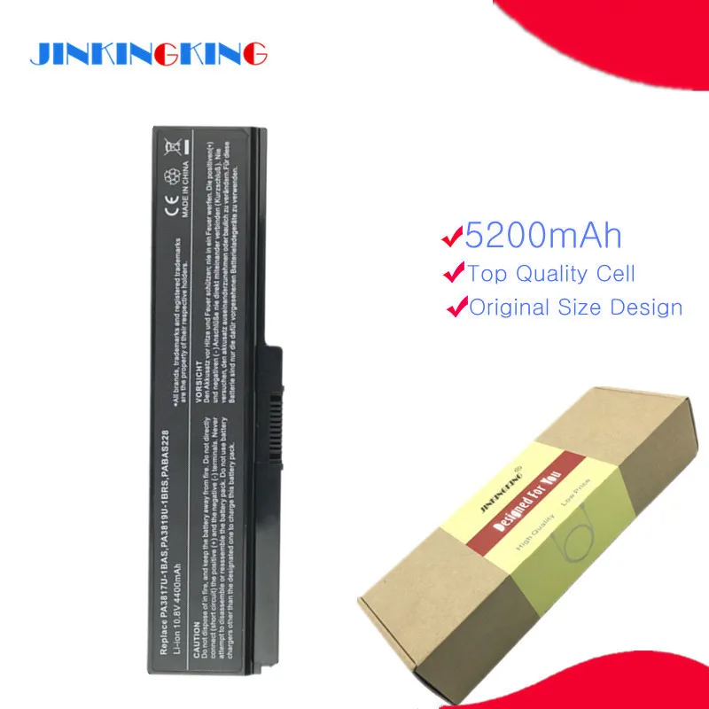 6-элементный Аккумулятор PA3817U-1BAS PA3817U-1BRS для ноутбука Toshiba Satellite L755 L735-13W L755-S5253 L770D L775