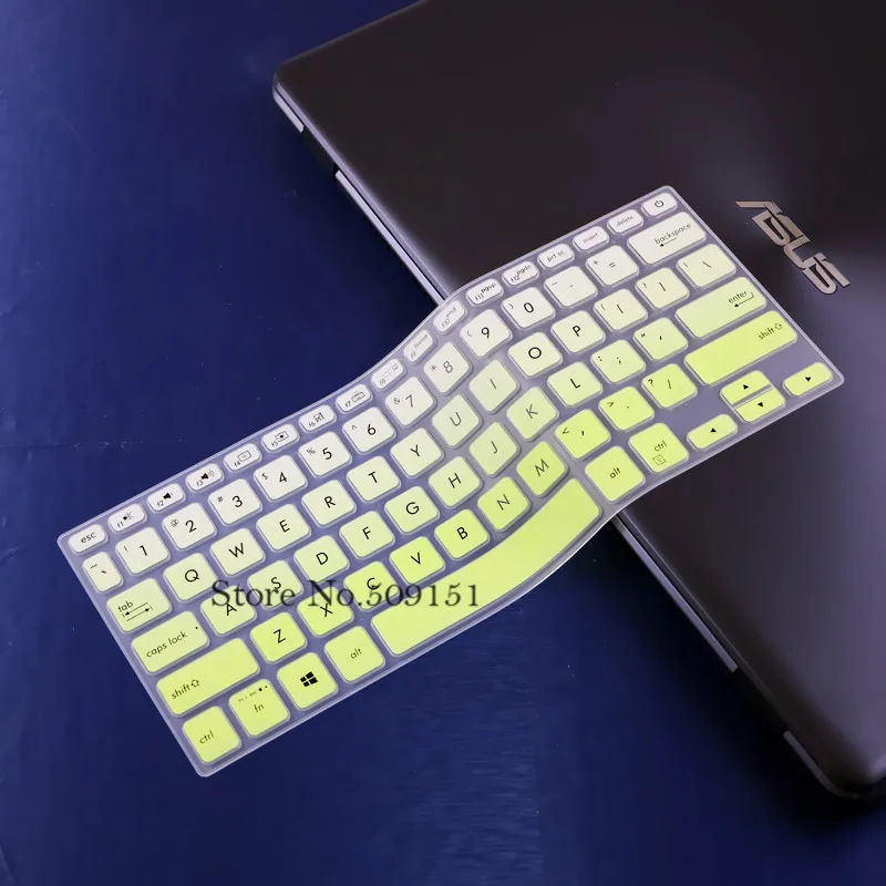 Силиконовый чехол-клавиатура для ноутбука, защитная пленка для Asus S4300 S4300U S4300UN, новинка, ASUS Vivobook S2 14