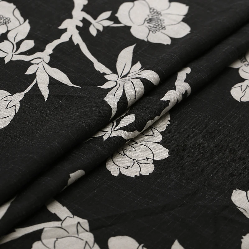 Сверхпрочная шелковая ткань с принтом 28 мм 118 см одежда халат платье материал