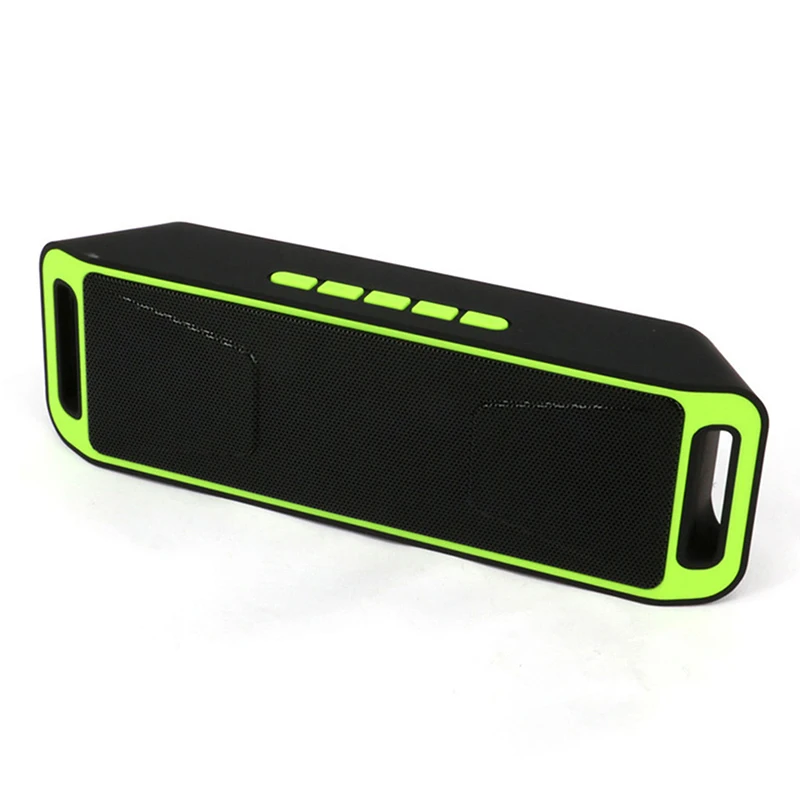 Мини Беспроводная Bluetooth колонка USB FM Радио стерео супер бас MP3 плеер