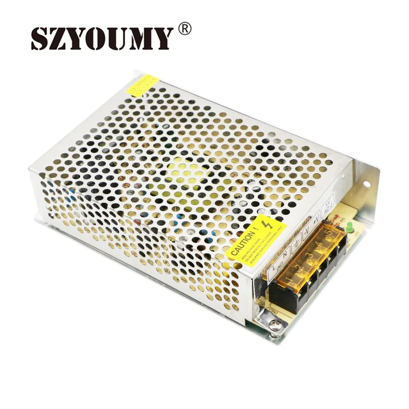 SZYOUMY 60 Вт 5A 12 В светодиодный импульсный источник питания AC110V 220 к DC12V силовой