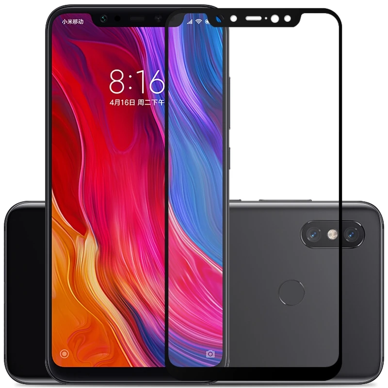 Закаленное стекло для Xiaomi Mi A2 Lite A1 5X 6X 9 8 SE Mix 3 2 2S Play Note Высококачественная