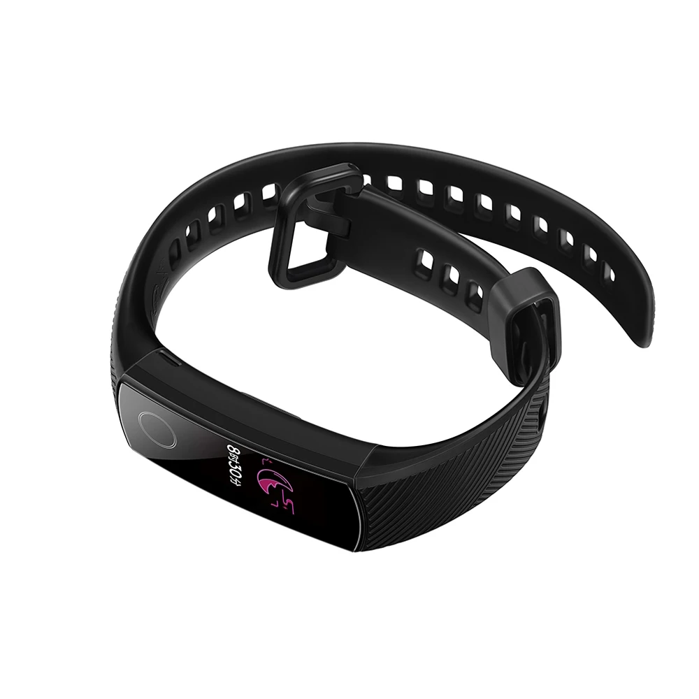 huawei Honor Band 4 умный Браслет Amoled цветной 0,9" сенсорный монитор сердечного ритма во время сна плавательный фитнес-браслет