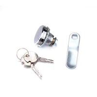 1pcs waterproof covered cam lock cabinet safe letter mail box key lock 18mm w 2 keys