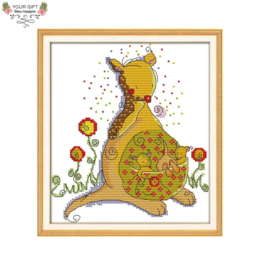 Joy Sunday D694 Бесплатная доставка 14CT 11CT штампованные и подсчитанные домашние