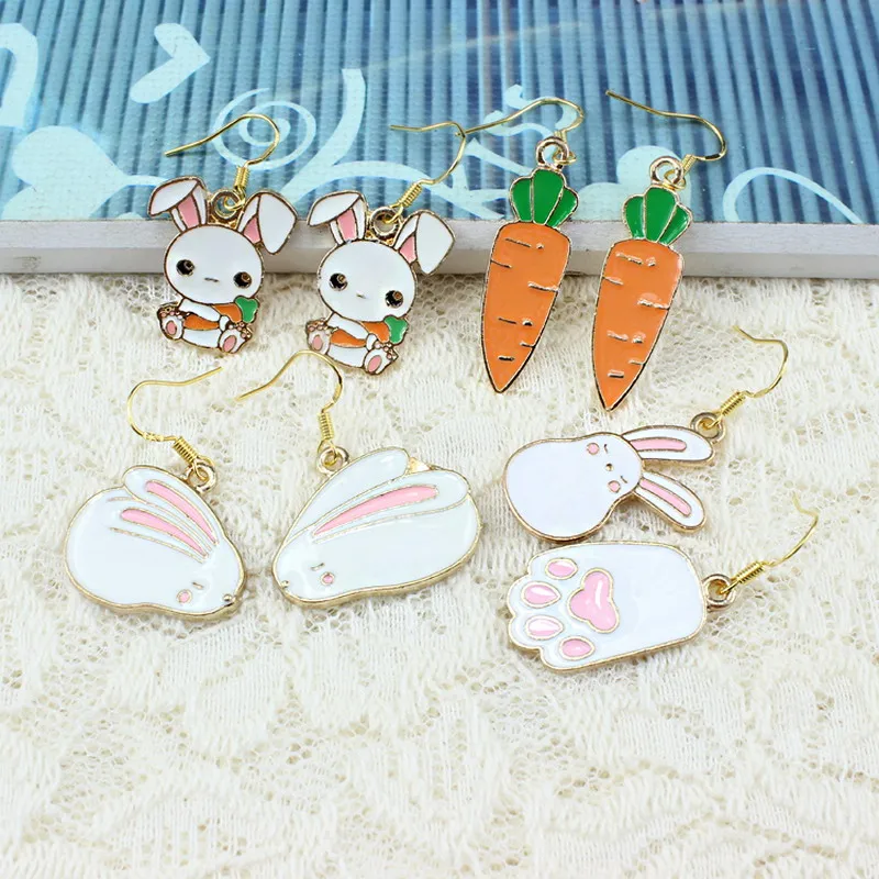 Женские Висячие серьги ручной работы в Корейском стиле милые висячие с