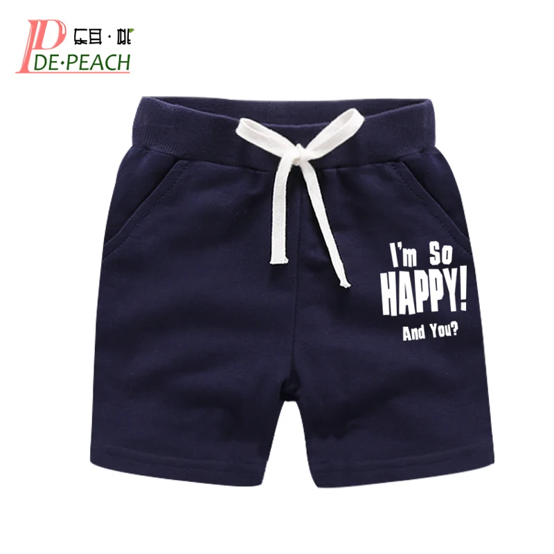 

DE PEACH 1-12Years Children Casual Shorts For Boys Girls Cotton Loose Pants Baby Shorts Summer Kids Clothes 11 Colors of choose