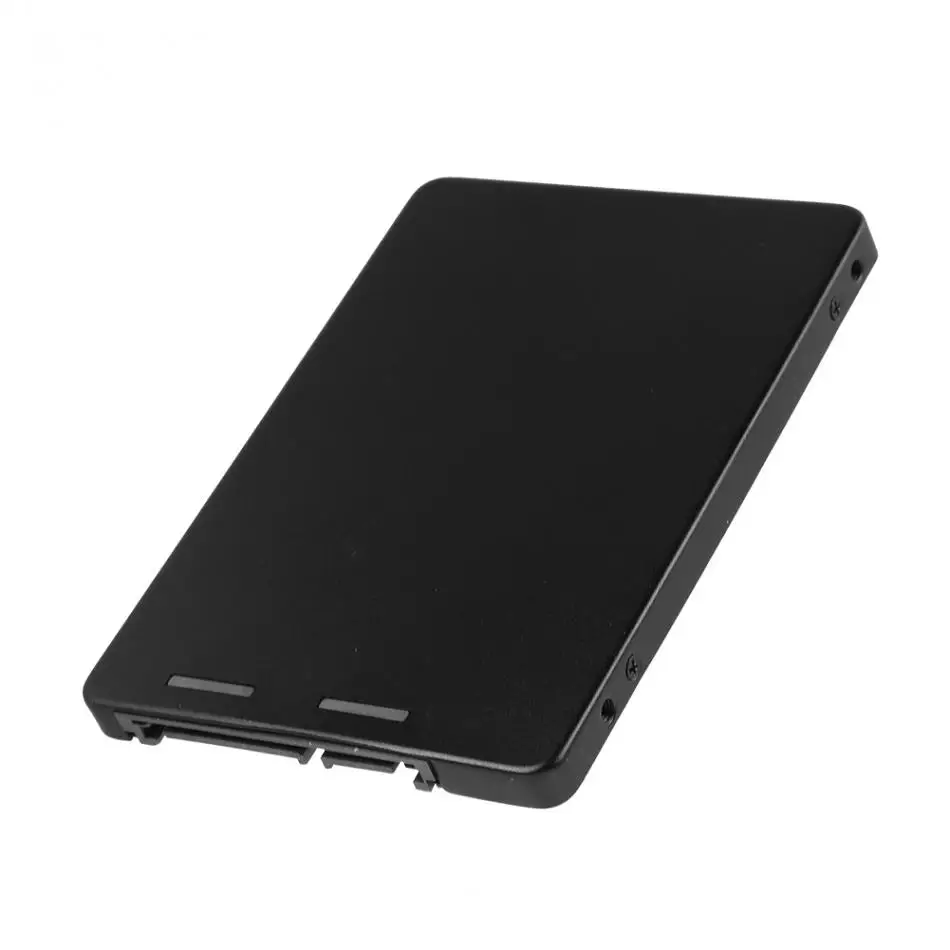 Алюминиевый сплав M SATA к SATA III 2,5 корпус SSD, HDD рассеивание тепла