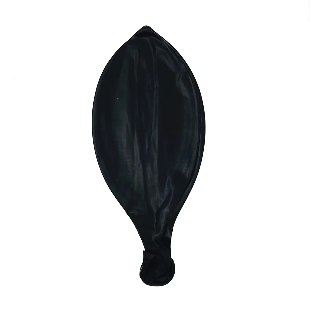 1pcs 36round black Украшения для девочек на день рождения, 36 дюймов, воздушный шар "Конфетти", тюль, круглые Гигантские Воздушные шары на год, вечерние украшения на день рождения - Цвет: 1pcs 36round black