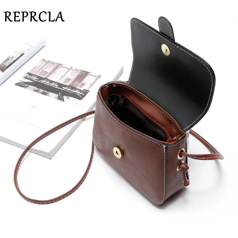 REPRCLA Новые поступления женские сумки маленькая винтажная сумка через плечо