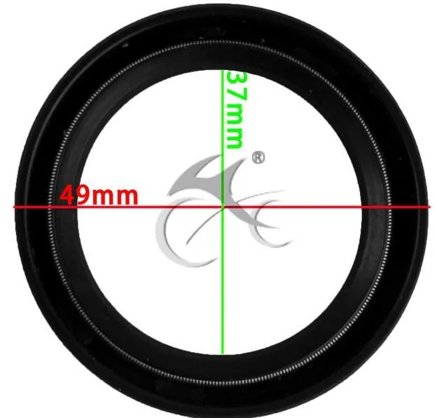 Передняя вилка 37 мм x 49 12 масляное уплотнение для Yamaha 1100 XS1100 1978 1981 1979 1980|Масляные