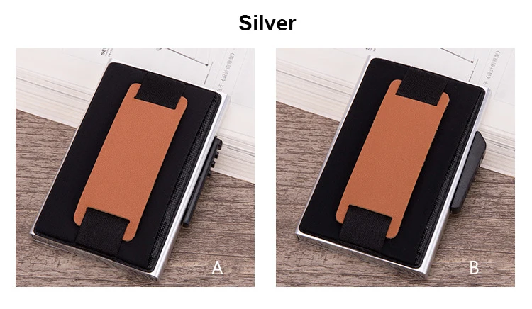BYCOBECY металлический корпус для карт мода RFID Блокировка держатель карты Простой Высококачественный кошелек Повседневный многофункциональный кошелек для монет