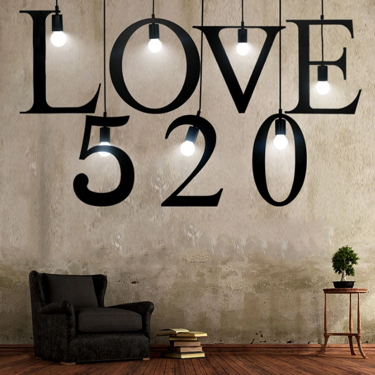 Потолочные светильники в скандинавском стиле черный промышленный стиль