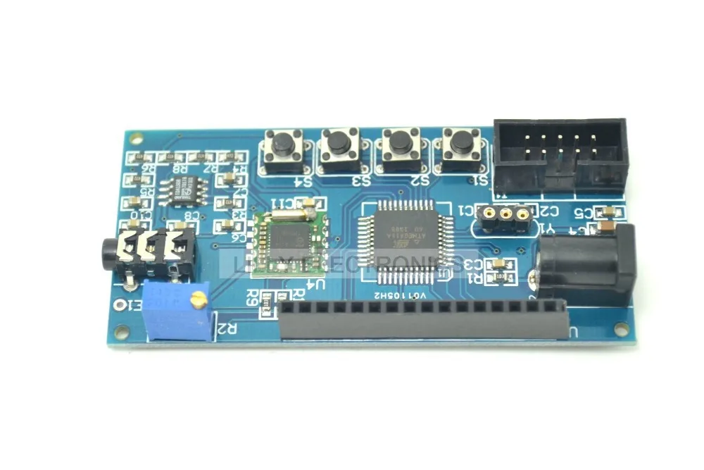 ATmega16/ATmega32 TEA5767 TDA1308 ISP 5V FM-радио AVR макетная плата MCU |