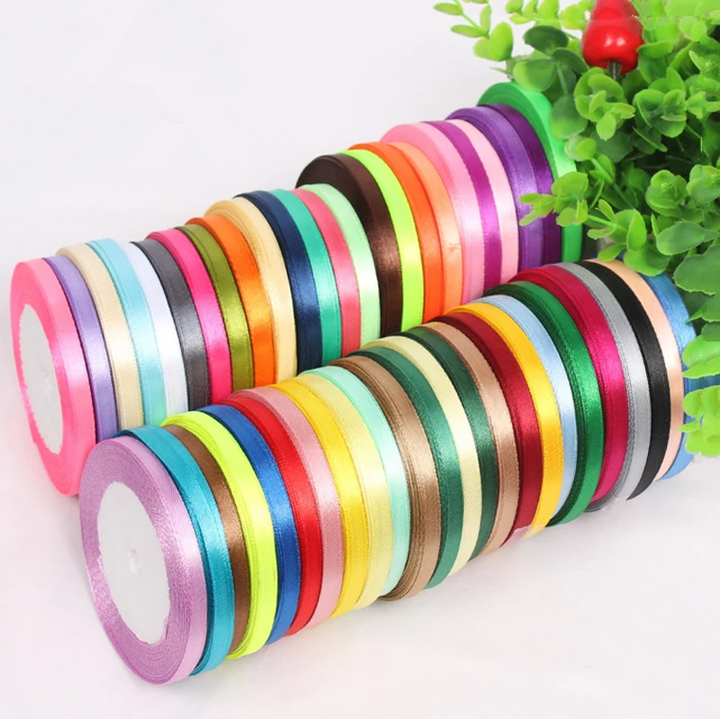 Лента из полиэстера ширина 0 6 см 25 ярдов/22 метра|25 yard|ribbon diypolyester ribbon |