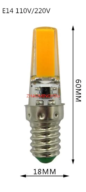 Светодиодный COB 10 Вт B15 E14 110 В 220 диммисветодиодный светодиод E11