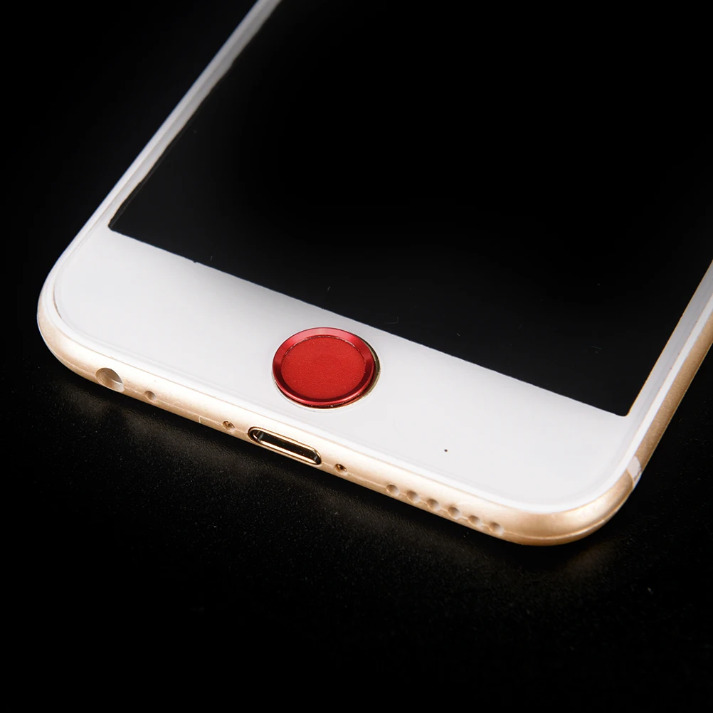 Сенсорный ID Главная Кнопка Наклейка защита для клавиатуры keycap iPhone 5S 6 6s 7 S Plus