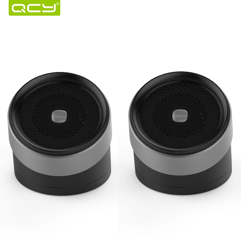 QCY TWS двойные колонки bluetooth V4.2 3D стерео металлический громкоговоритель переносные