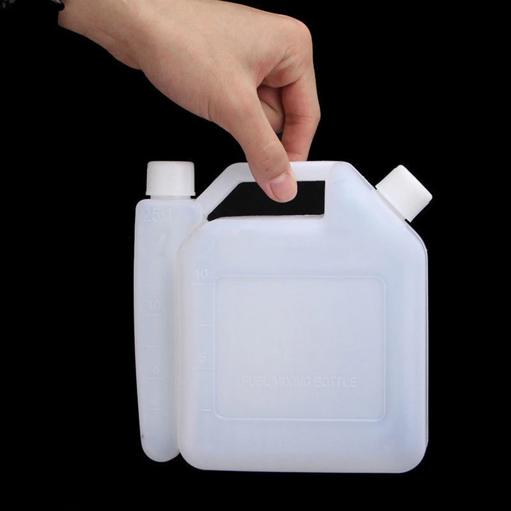 1.5L росток контейнер для хранения Drinkware топлива 1:25 2 ход масло бензин бутылка