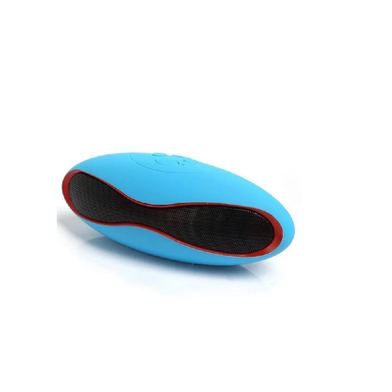 RBAYSALE Bluetooth Wireless Speaker Rugby Football Portable Mini HIFI Bass Loudspeaker Music Player TF Card Radio U Disk | Электроника