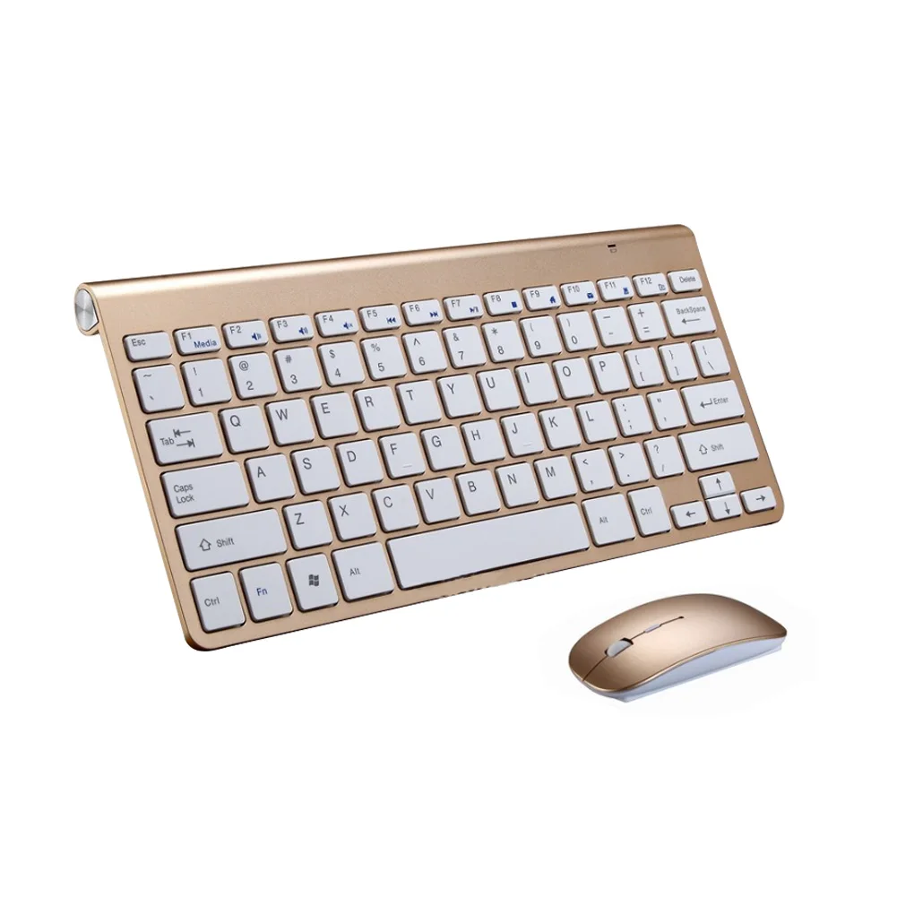 78 Keys Thin USB Quiet Laptops Android Keyboard Windows X Architecture Desktops With Mouse Wireless Ultra Slim | Компьютеры и офис
