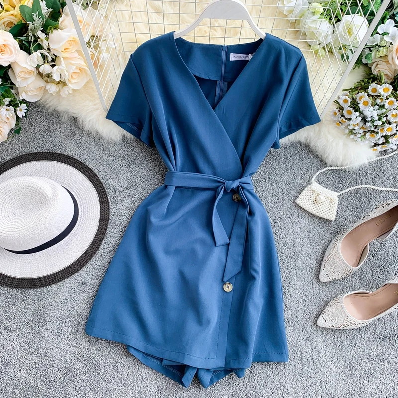 2019 Новая мода Женская одежда комбинезон для взрослых женщин популярный