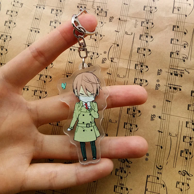 Романтичный брелок Fujoshi 10 графов пингвин для сна Tadaomi RIHITO TSHIROTANI Portachiavi девочек и