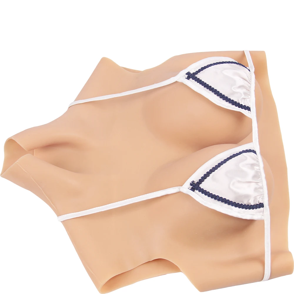 Реалистичная силиконовая форма груди Искусственный огромный D Кубок ложная