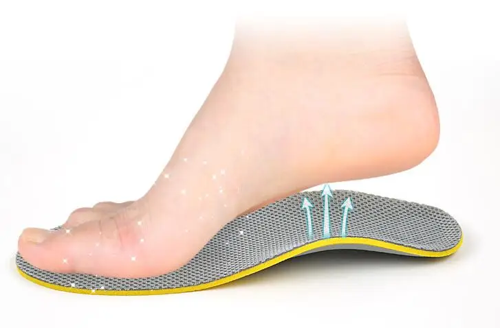 Дезодорирующие стельки унисекс для обуви износостойкие Дышащие с поддержкой