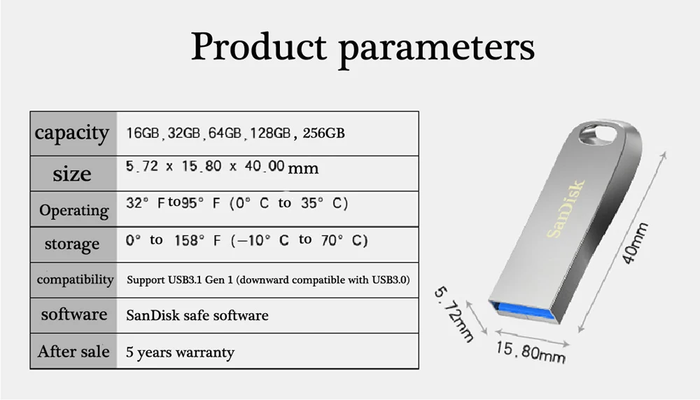 SanDisk USB 3,1 флэш-накопитель 128 ГБ флеш-накопитель 64 ГБ 32 ГБ 16 ГБ высокоскоростная память USB накопитель устройство U диск SDCZ74