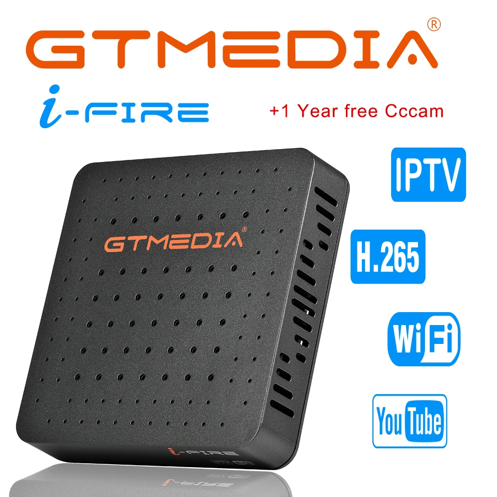New Arrival GTmedia IFIRE TV Box 4K HDR STB BOX Ultra HD WIFI Xtream IPTV Stalker IPTV Youtube Set top Box Media Player Internet