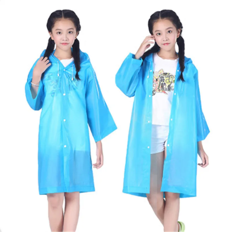 Водонепроницаемый детский плащ дождевик для детей студенческое пончо