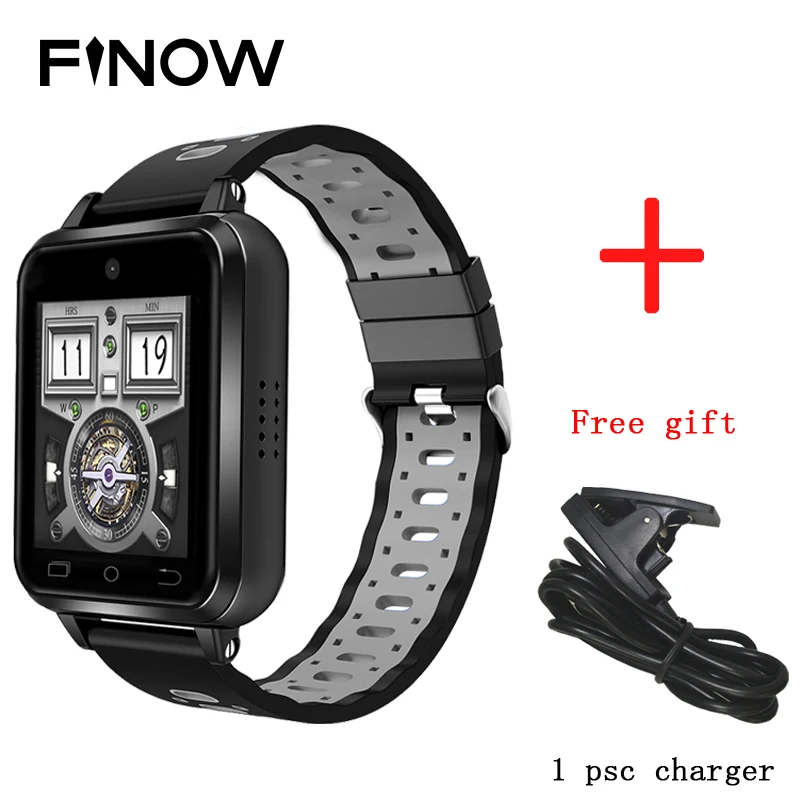 Finow Q1 Pro 4G Смарт часы Android 6 0 mtk6737 четыре ядра 1 ГБ/8 ГБ SmartWatch телефон sim карты для